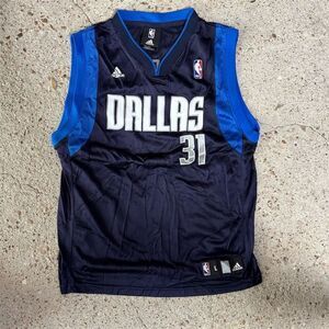Adidas Kids Dallas‎ Mavericks #31 Jason Terry Basketball Jersey L L Blue